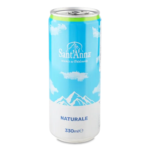 Вода Мінеральна Природна Негазована Sant'Anna, з/б 330мл
