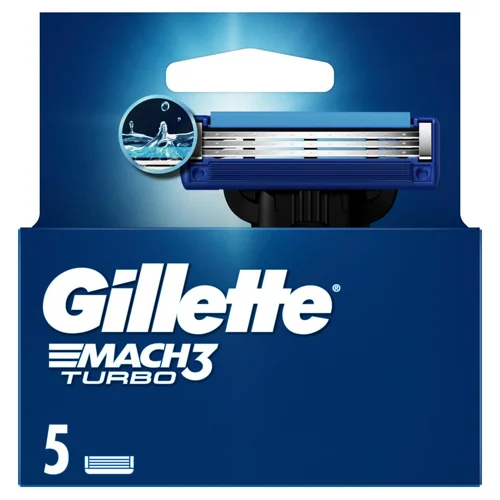 Картриджи для гоління Gillette Mach 3 Turbo змінні 4шт