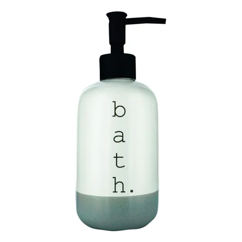 Дозатор Actuel Bath для мила керамічний бежевий
