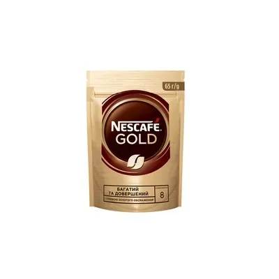 Кава розчинна сублімована Nescafe Gold 65г