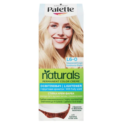 Фарба для волосся Palette Naturals L6-0 Скандинавський блондин
