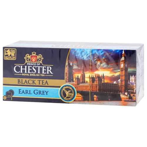 Чай чорний Prince of Chester Earl Grey 2г*25шт