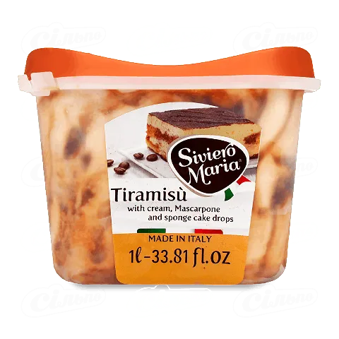 Морозиво G7 джелато Siviero Maria «Тирамісу», 500г