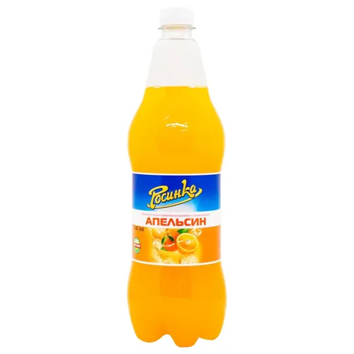 Напій газований «Росинка» Апельсин 1л