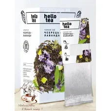 Чай чорний hello tea Чебрець-Лаванда 20пак