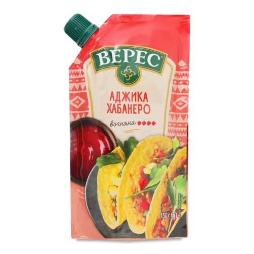 Аджика Вогняна Хабанеро, В/ґ, 130г