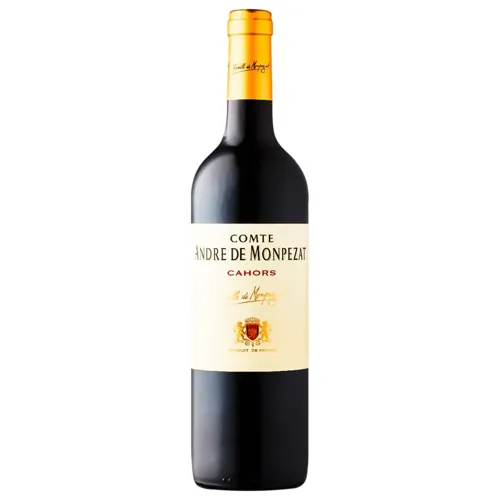 Вино Comte Andre de Monpezat Cahors червоне сухе 13% 0,75л