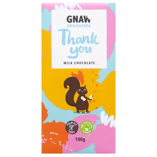 Шоколад молочний Gnaw Thank You 100г