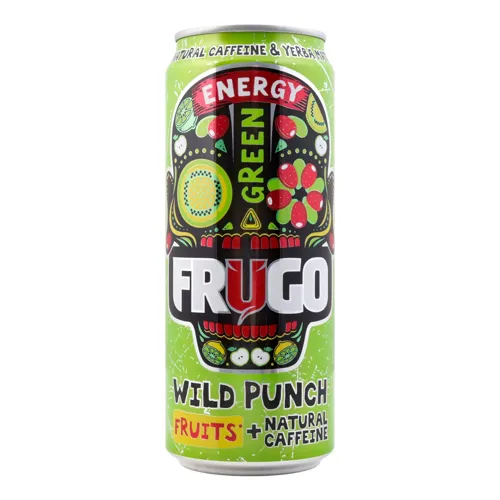 Напій енергетичний Frugo Green з/б 0,33л