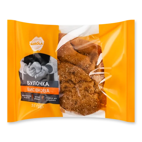 Булочка Висівкова Agrola, В/ґ, 55г
