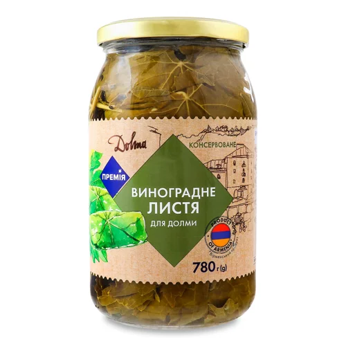 Листя виноградне Премія 780г