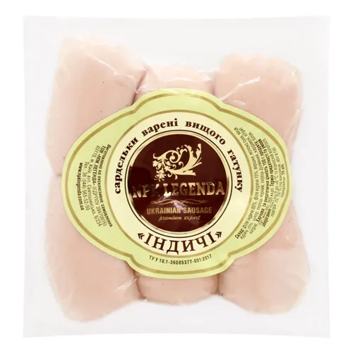 Сардельки НПК Легенда Індичі варені