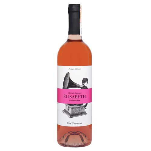 Вино Elisabeth Rose Gourmand Cotes de Gascogne рожеве сухе 11,5% 0,75л
