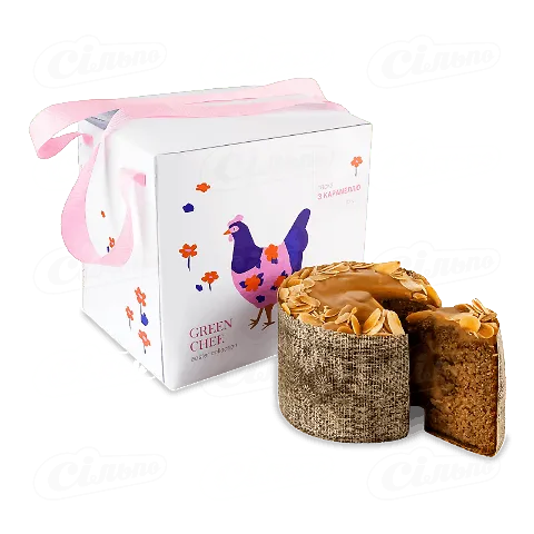 Паска Green Chef Easter Collection З карамеллю, 650г