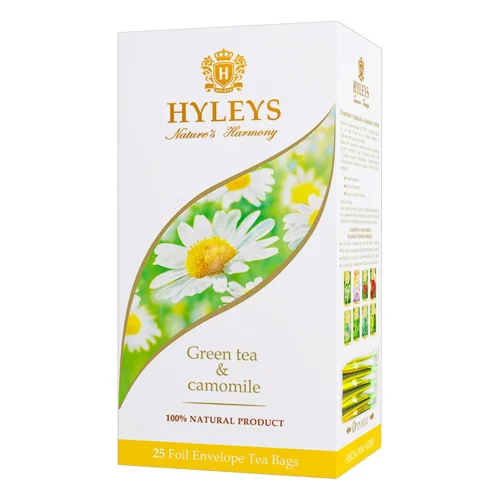 Чай зелений Hyleys з ромашкою 1,5г*25шт