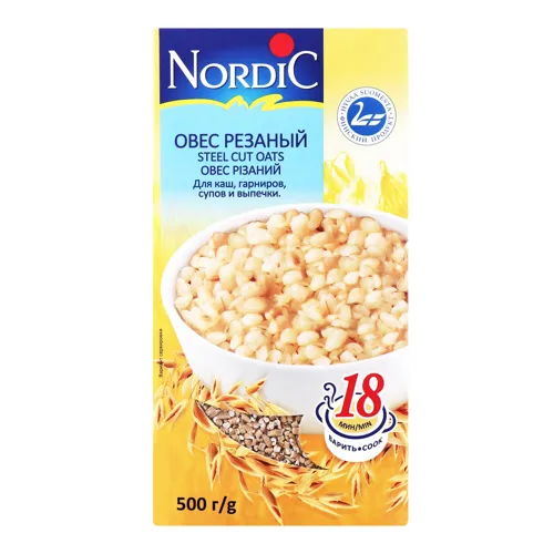 Овес різаний Nordic 500г