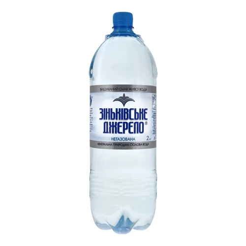 Вода мінеральна негазована Зіньківське Джерело 2л