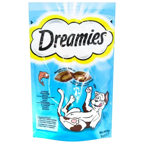 Ласощі для котів Dreamies з лососем 60г