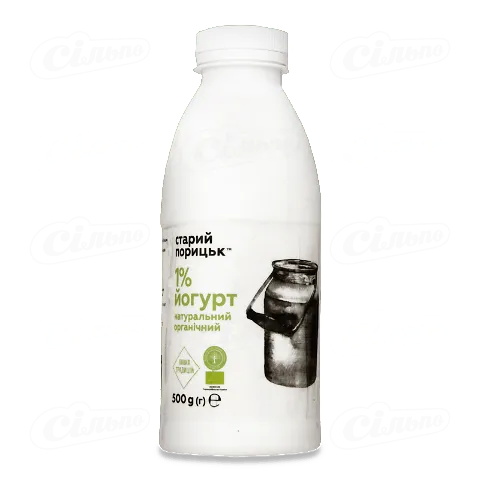 Йогурт «Лавка традицій» «Старий Порицьк» органічний 1%, 500г