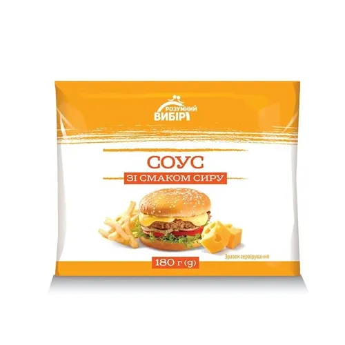 Соус Розумний вибір Сирний ф/пак 180г