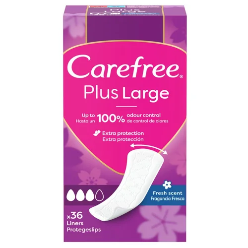 Прокладки щоденні Carefree Plus Large Fresh 36шт