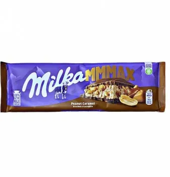 Шоколад Milka Peanut Caramel 276g