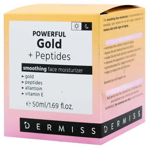 Крем для обличчя Farmona Dermiss Gold Peptides 50мл