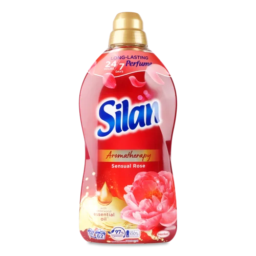 Пом'якшувач Тканин Sensual Rose Aromatherapy Silan, 1.364л