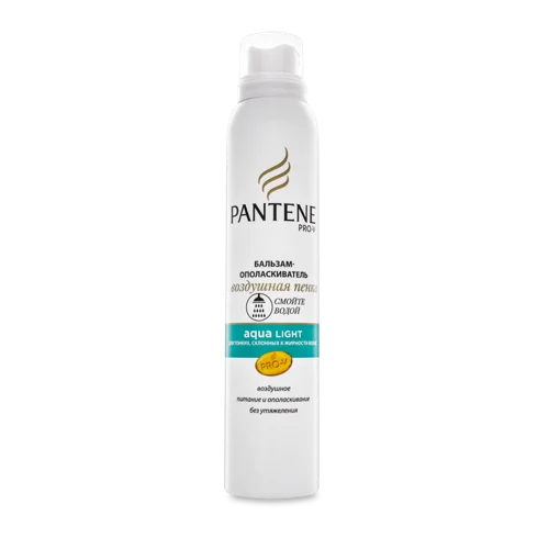 Бальзам-ополіскувач для Тонкого Волосся Aqua Light Pro-v Pantene, Пінка, 180мл