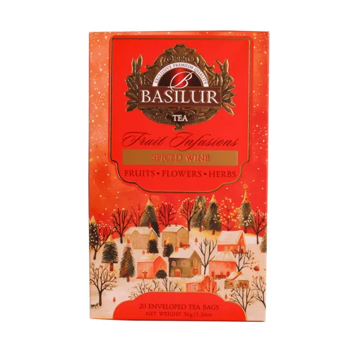 Суміш фруктово-рослинна Basilur Глінтвейн 20*1,8г