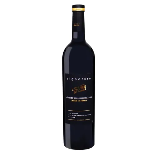 Вино Signature Latour de France Cotes du Roussillon Villages червоне сухе 14% 0,75л