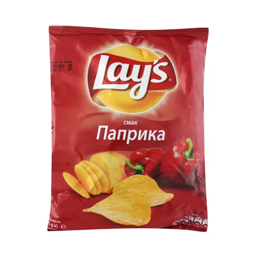 Чіпси картопляні зі смаком паприки Lay's 71г