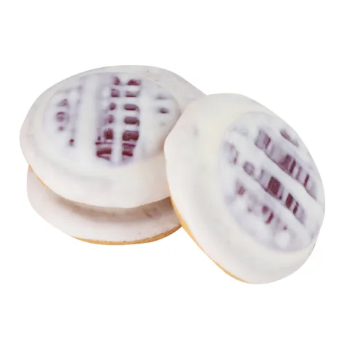 Печиво здобне збивне в молочній глазурі Вишня Delicia 500г