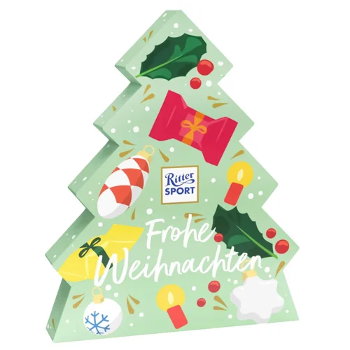 Набір солодощів новорічний Ritter Sport Tanne 115г