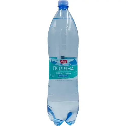 Вода мінеральна Поляна Квасова лікувальна столова без газу Varto 1,5л