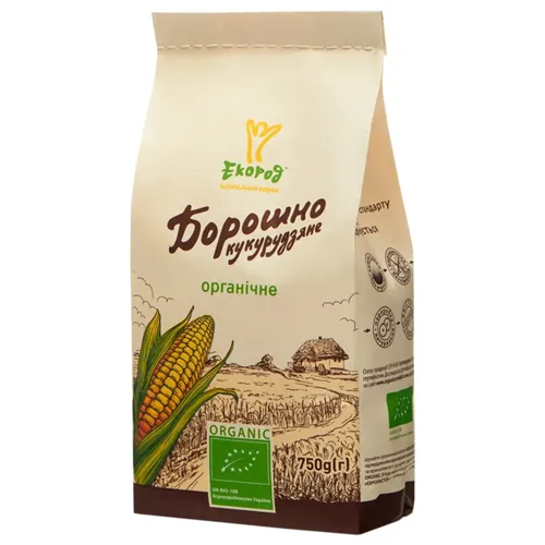 Борошно Екород кукурудзяне органічне 750г