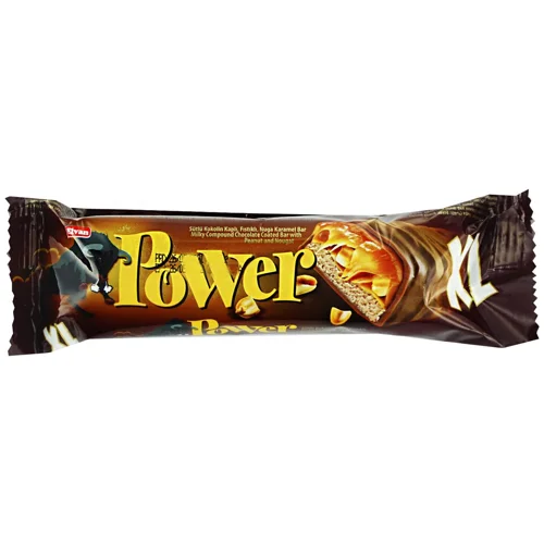 Батончик Elvan Power з нугою та карамеллю 50г