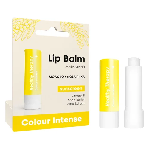 Бальзам для губ Colour Intense Lip Balm молоко та обліпиха 5г