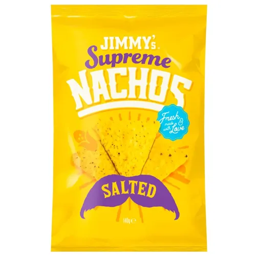 Чіпси Jimmy's Supreme Начос кукурудзяні солоні 140г