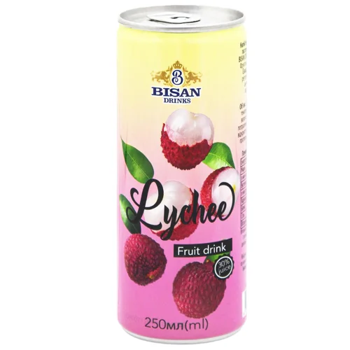 Напій соковмісний негазований Bisan Lychee Fruit Drink 250мл