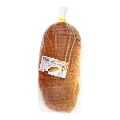 Хліб пшеничний нарізний Буковинський каравай м/у 0.5кг