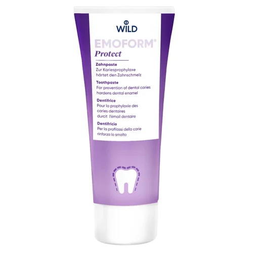 Зубна паста Dr. Wild Emoform Protect Захист від карієсу з фторидом натрію та олова 75мл