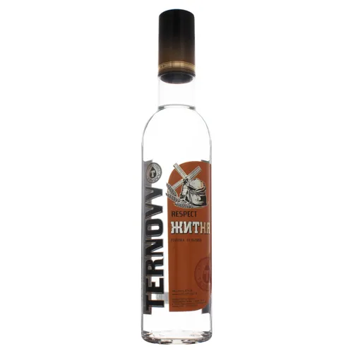 Горілка 0.5л 40% особлива Житня Respect Ternovv пл