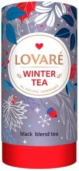 Бленд чорного чаю «Lovare Winter Tea» з фруктами та пелюстками квітів 80г