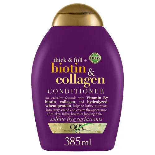 Кондиціонер Ogx® Biotin & Collagen для позбавлених об'єму та тонкого волосся з біотином і колагеном 385мл