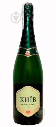 Вино ігристе натуральне солодке Наш Київ 0.75л