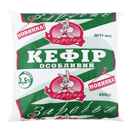 Кефір 2.5% Особливий Заречье м/у 450г