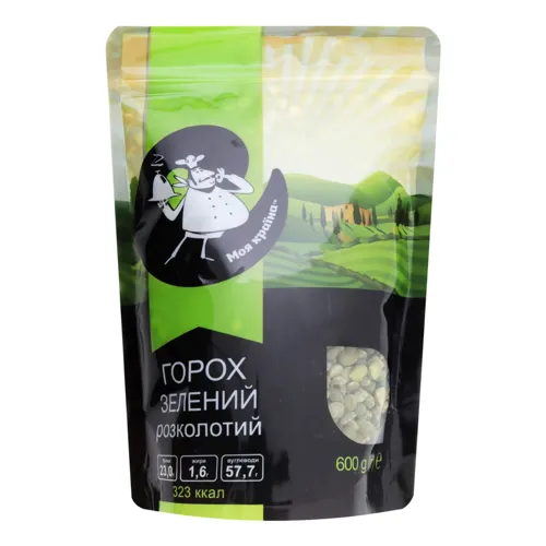 Горох зелений розколотий Моя Країна д/п 600г