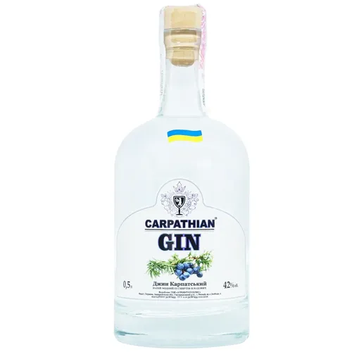 Джин Carpathian Gin Карпатський 42% 0,5л