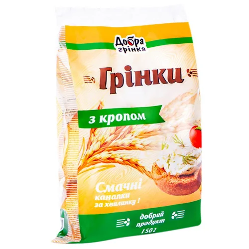 Грінки Добра грінка З укропом 150г